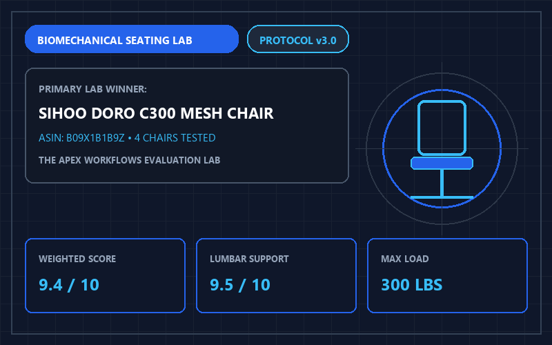 The 4 Best Ergonomic Office Chairs of 2026: Tested for 8+ Hour Lumbar Support